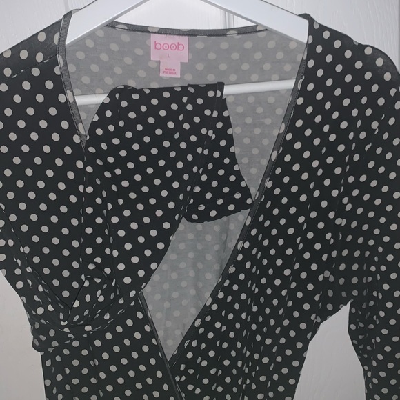 Boob Design Wrap Dress - Picture 5 of 10